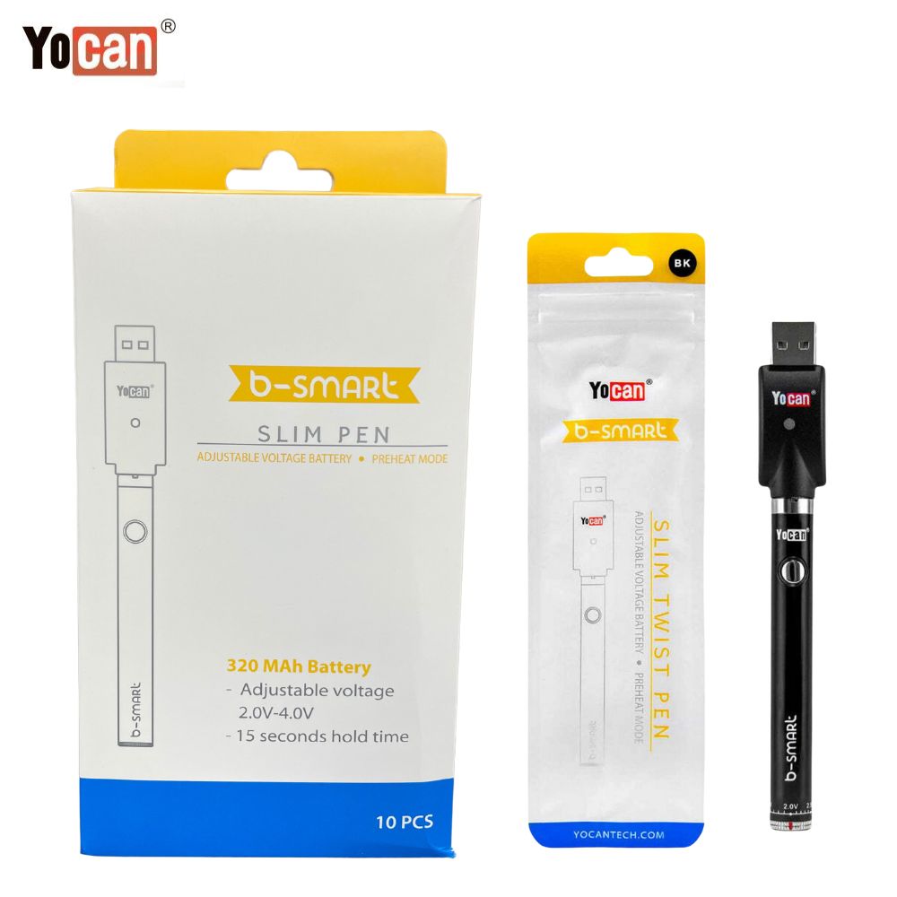 Yocan B-Smart 510 Battery - Bulk 10x Pack-510 BATTERY-No Limit Distro