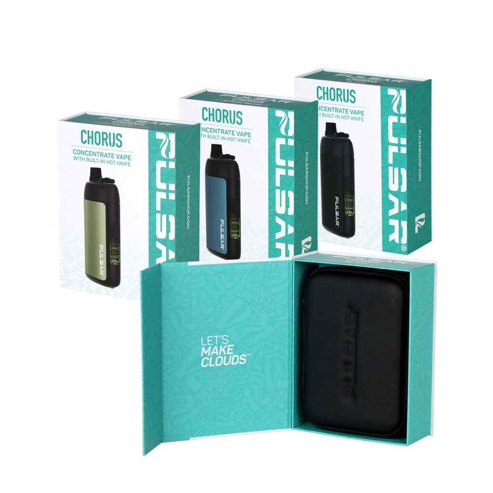 Pulsar Chorus Concentrate Vape with Built-in Hot Knife-WAX PENS / DAB PENS-No Limit Distro