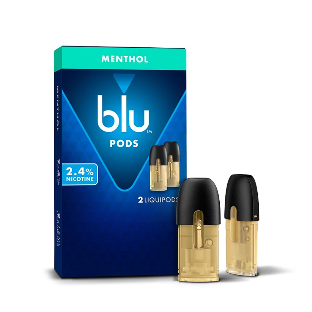 BLU Liquidpods Menthol 2.4% - 2 pack-ELIQUID PODS-No Limit Distro