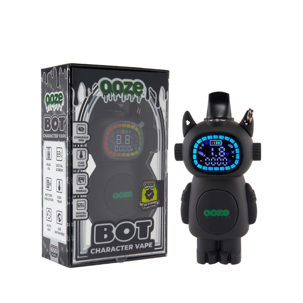 Ooze Bot Fun Character 650mAh 510 Thread Cart Battery-510 BATTERY-No Limit Distro