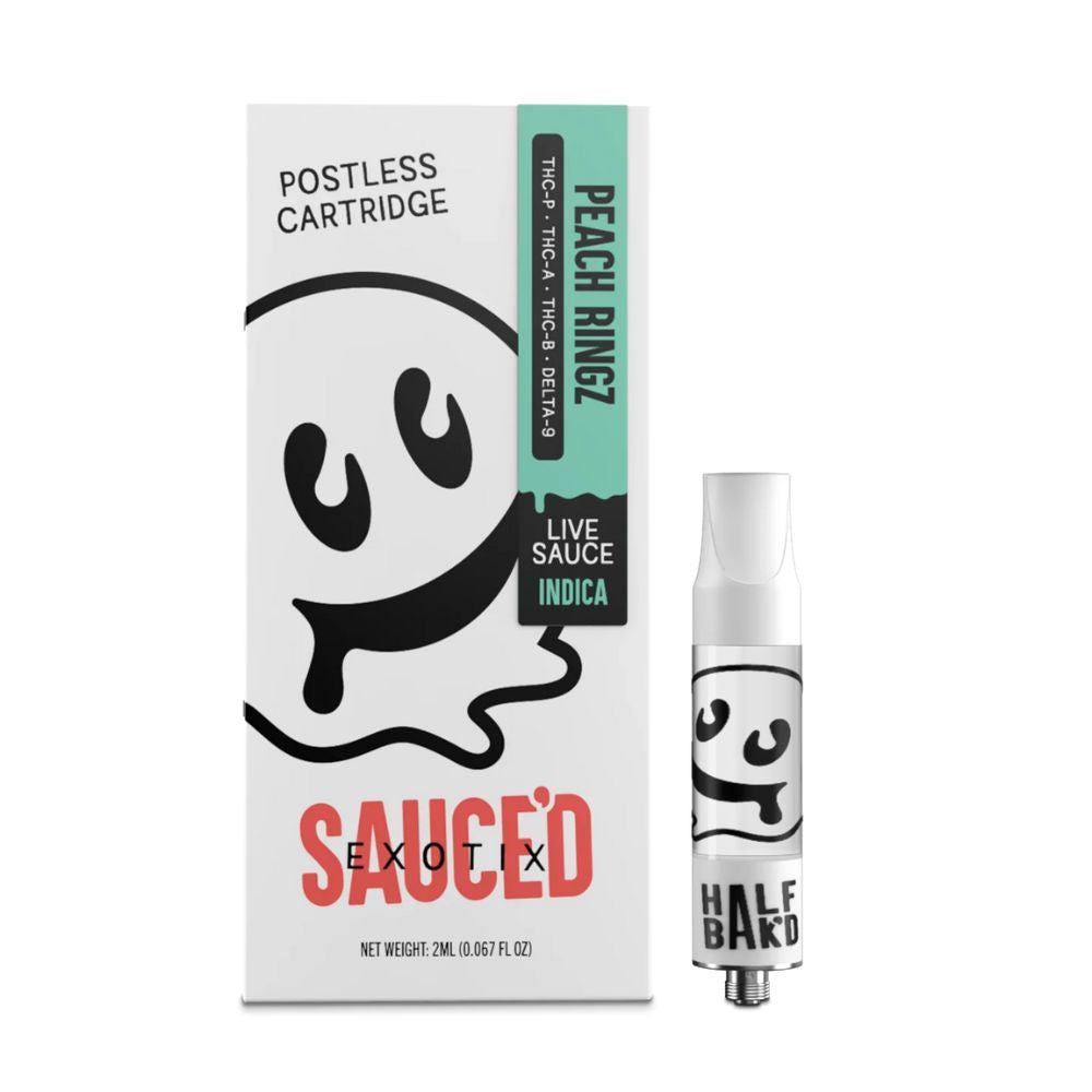 Half Baked Sauce'd Exotix Live Sauce Cart - 2 Grams-2G Carts-No Limit Distro