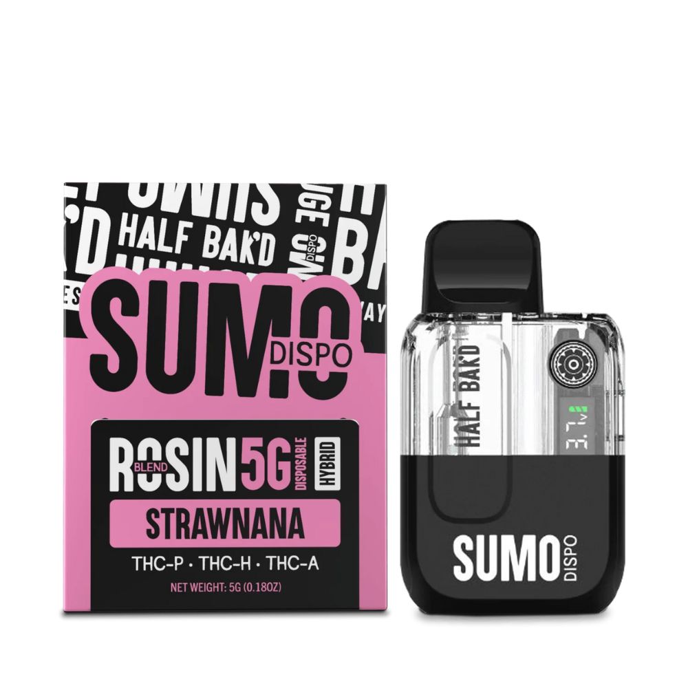 Half Baked Sumo THC Rosin Blend Dispo - 5 Grams-THC Blend-No Limit Distro