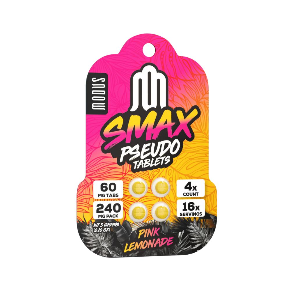 Modus Smax Pseudo Tablets 4ct - 240mg-7 Hydroxy Tablets-No Limit Distro