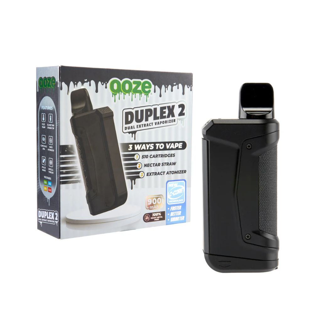 Ooze Duplex 2 Vaporizer - 3‑in‑1 510 Thread Cart Battery-510 BATTERY-No Limit Distro