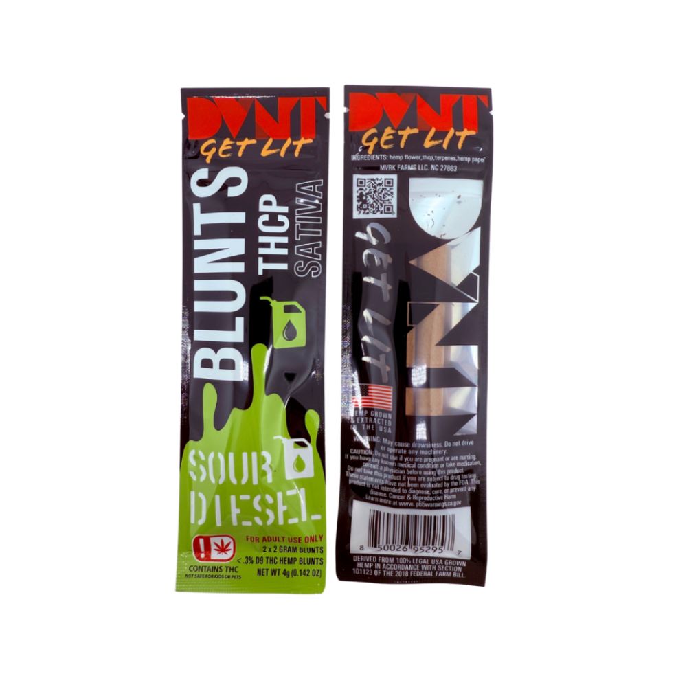 DVNT THC-P 4G Blunt PreRoll – 2x Blunts per Pack-THC Blend-No Limit Distro