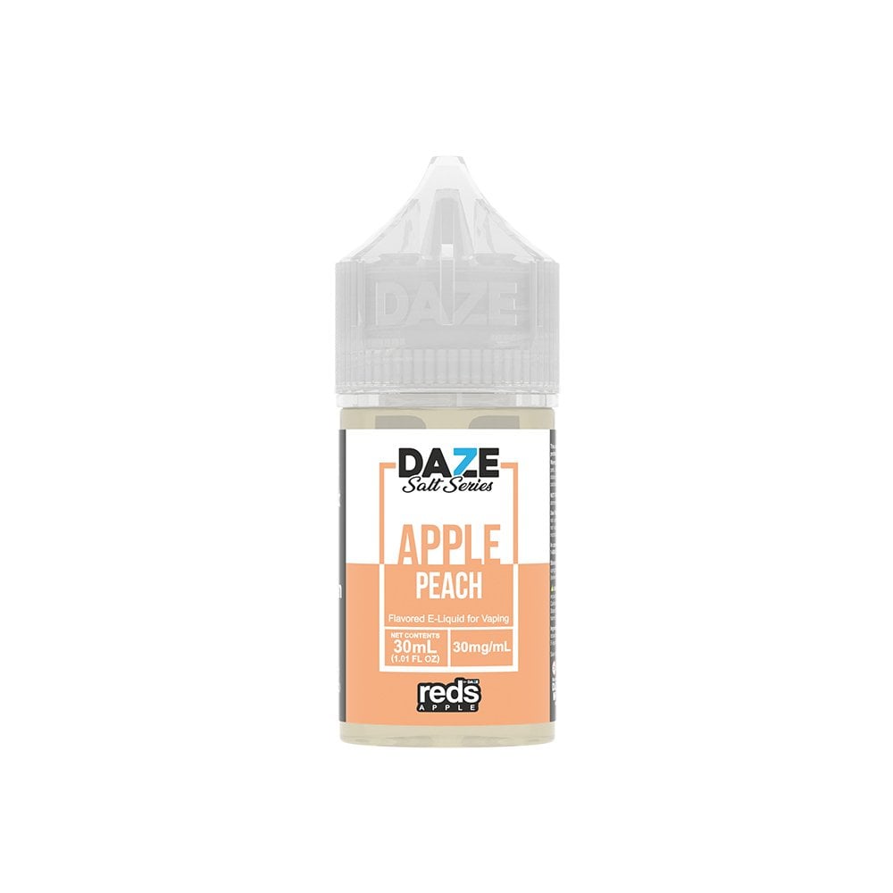 Reds Peach Apple by 7 Daze Salts-NIC SALTS ELIQUID-No Limit Distro