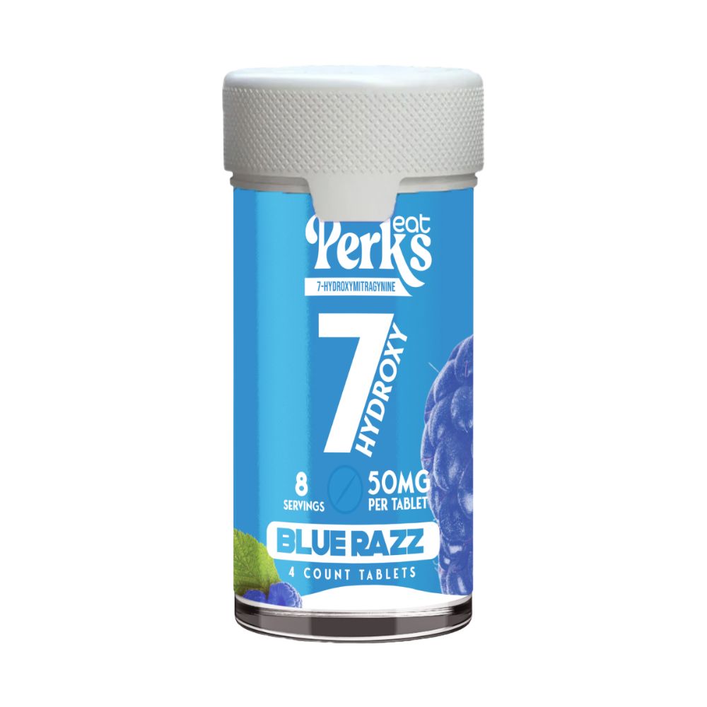 Eat Perks 7-Hydroxy 4ct Tablets - 200mg-7 Hydroxy Tablets-No Limit Distro