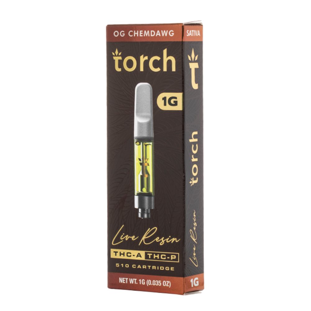 Torch THCA THCP Live Resin Cart - 1 Gram-THC Blend-No Limit Distro