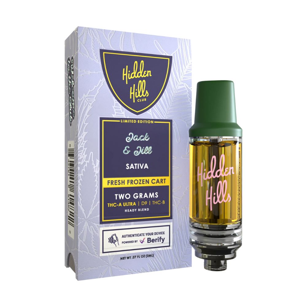 Hidden Hills Fresh Frozen 2G THC Cartridge-2G Carts-No Limit Distro
