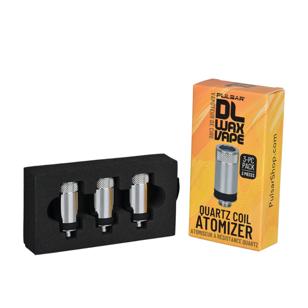 Pulsar DL Wax Vape Bar Replacement Quartz Coils – 3-Pack-WAX PENS / DAB PENS-No Limit Distro