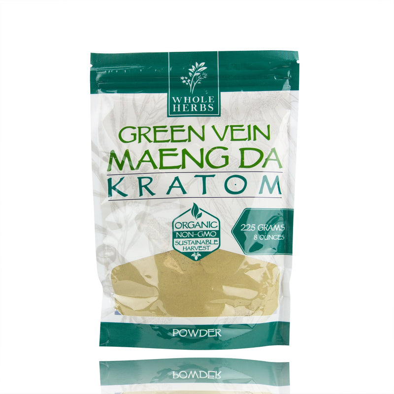Whole Herbs Green Vein Maeng Da Kratom Powder-KRATOM-No Limit Distro