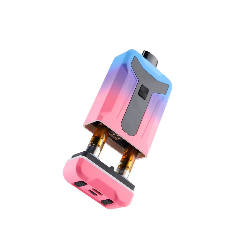 Ooze Duet Dual 510 Thread Vape Cart Battery-Variable Voltage 510 Battery: Adjustable VV Cart Batteries & Vape Pens-No Limit Distro