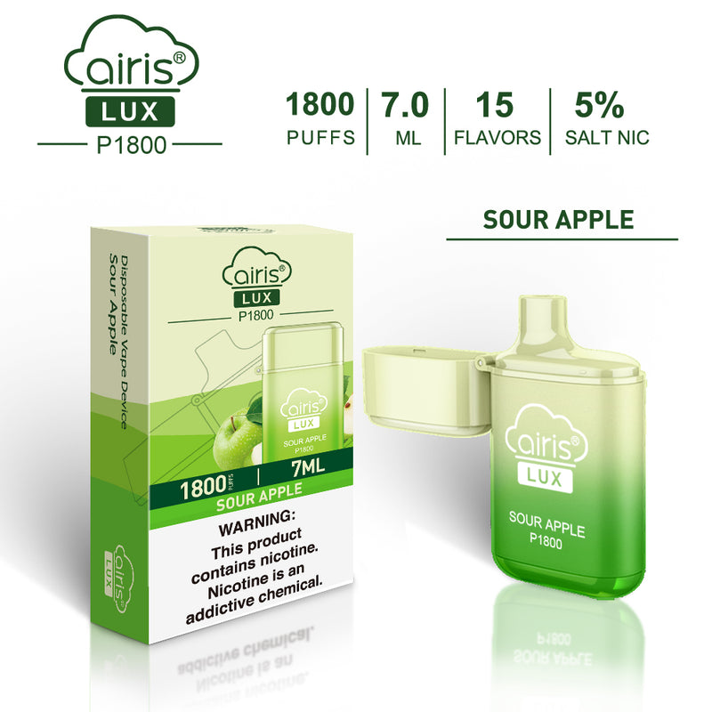 Airis Lux P1800 Disposable Vape-DISPOSABLES-No Limit Distro
