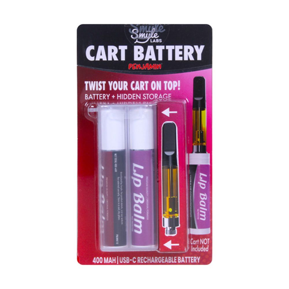 Penjamin Lip Balm Stealth Cart Vape-510 BATTERY-No Limit Distro