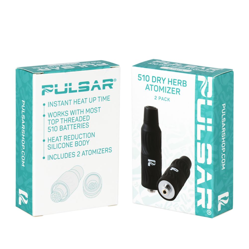 Pulsar 510 Delta Dry Herb Smoker Atomizer – 2-Pack-Dry Herb 510 Atomizers-No Limit Distro