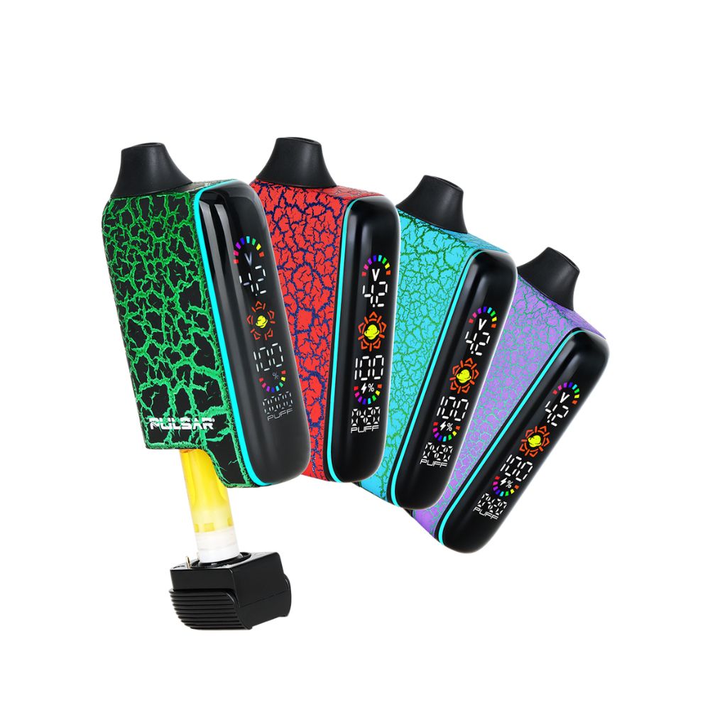 Pulsar 510 DL 5.0 (Crackle Series) 510 Thread Vape Cart Battery-510 BATTERY-No Limit Distro