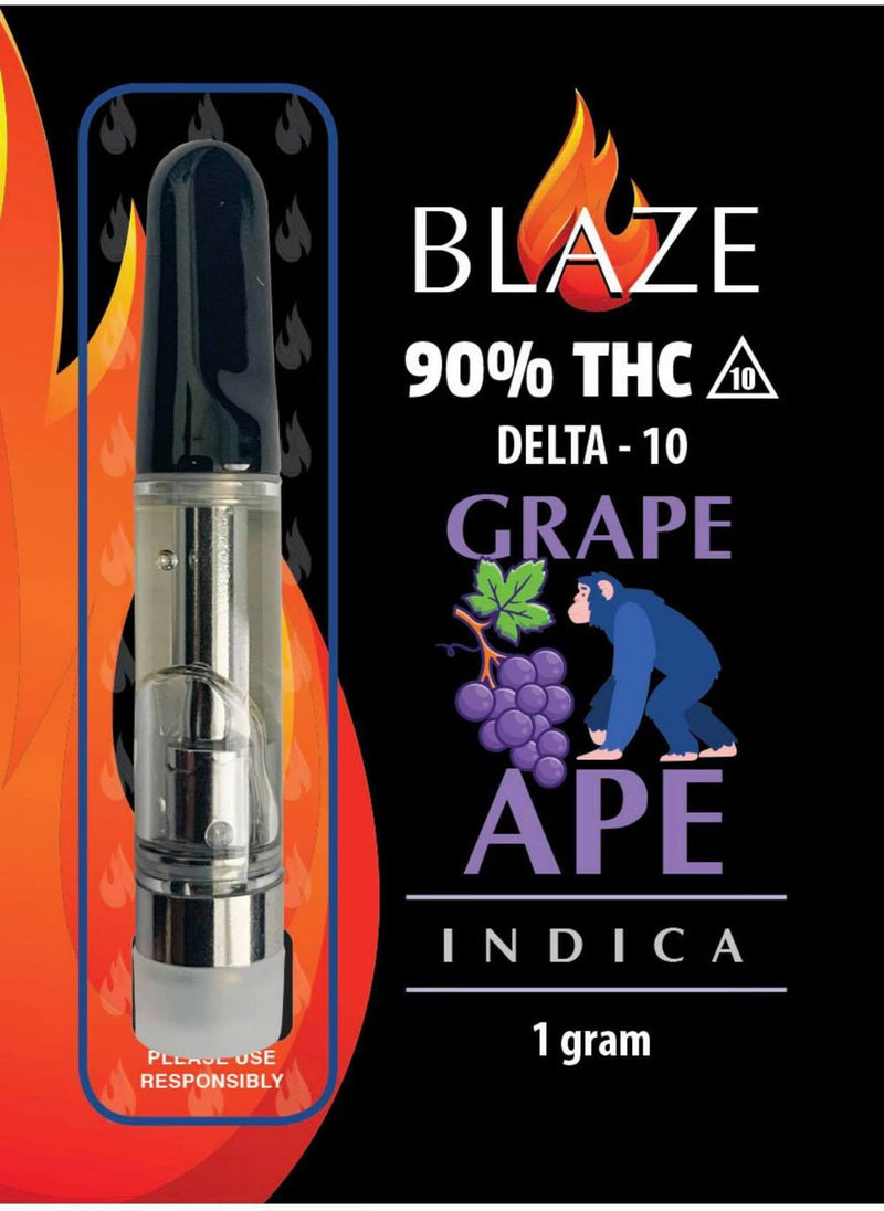 Blaze Delta 10 Cartridge 1000mg-DELTA 10-No Limit Distro