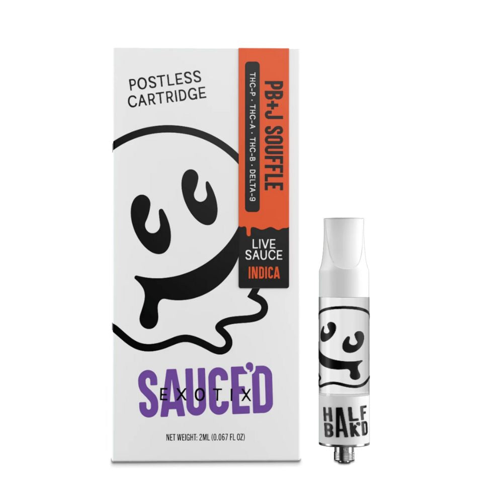 Half Baked Sauce'd Exotix Live Sauce Cart - 2 Grams-2G Carts-No Limit Distro