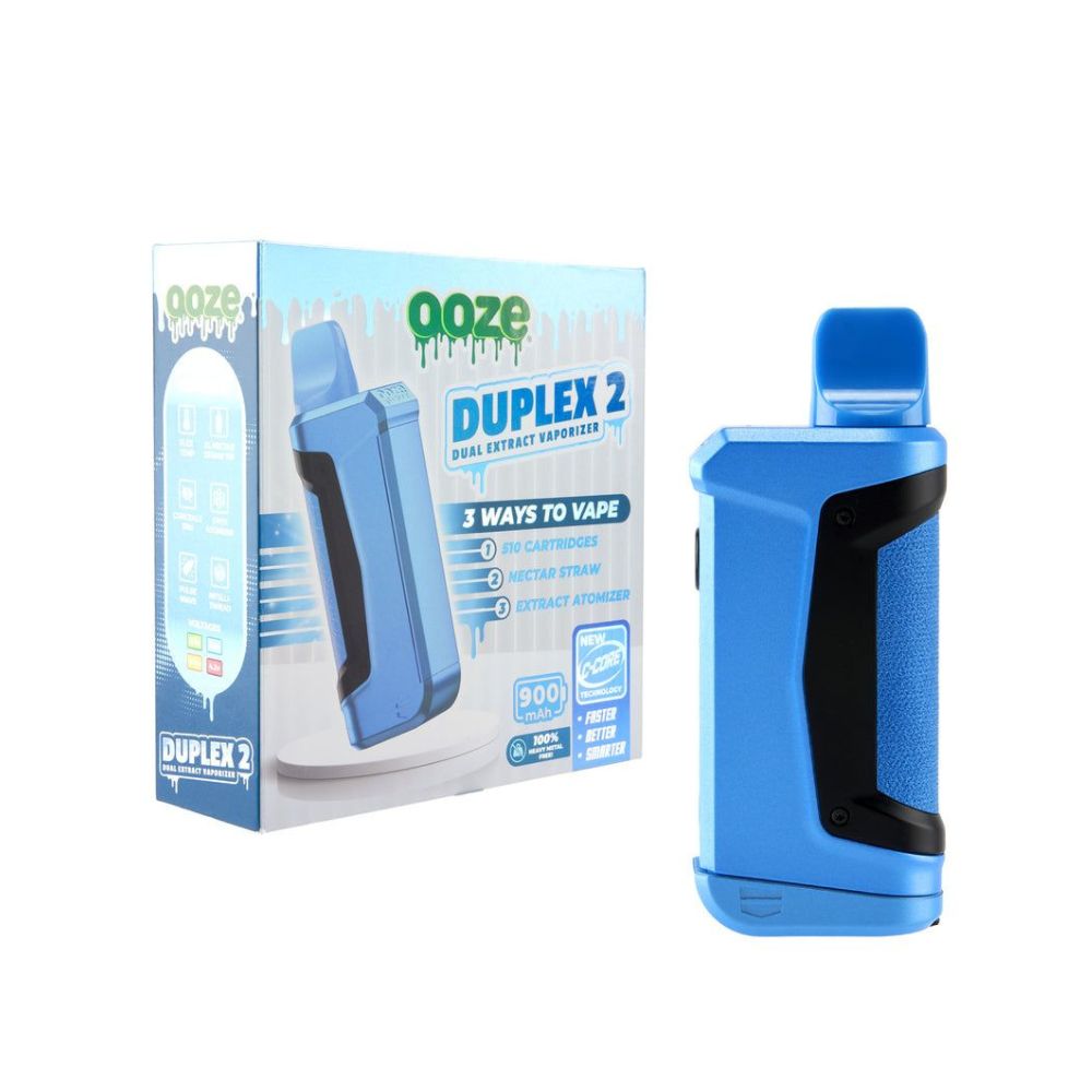 Ooze Duplex 2 Vaporizer - 3‑in‑1 510 Thread Cart Battery-510 BATTERY-No Limit Distro