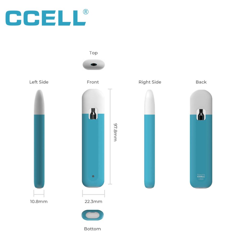 CCELL Listo Oil Disposable Vape (Empty) 1ml-EMPTY OIL DISPOSABLES-No Limit Distro