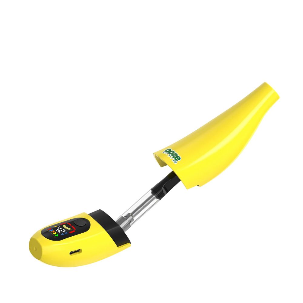 Ooze Peel Banana – 400 mAh Conceal 510 Vape Cart Battery-510 BATTERY-No Limit Distro
