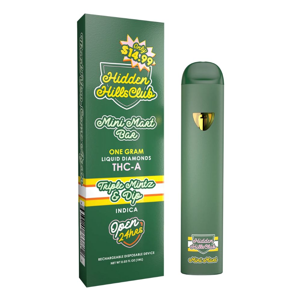 Hidden Hills Mini Mart THC-A Disposable - 1 gram-THCA-No Limit Distro