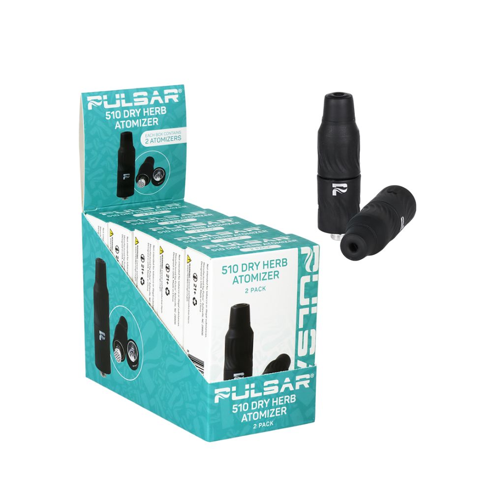 Pulsar 510 Delta Dry Herb Smoker Atomizer – 2-Pack-Dry Herb 510 Atomizers-No Limit Distro