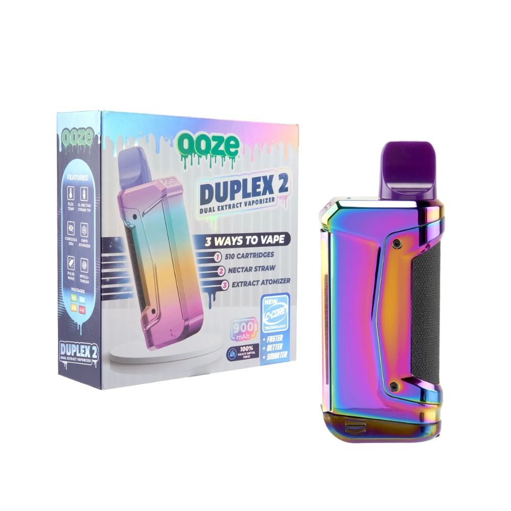 Ooze Duplex 2 Vaporizer - 3‑in‑1 510 Thread Cart Battery-510 BATTERY-No Limit Distro