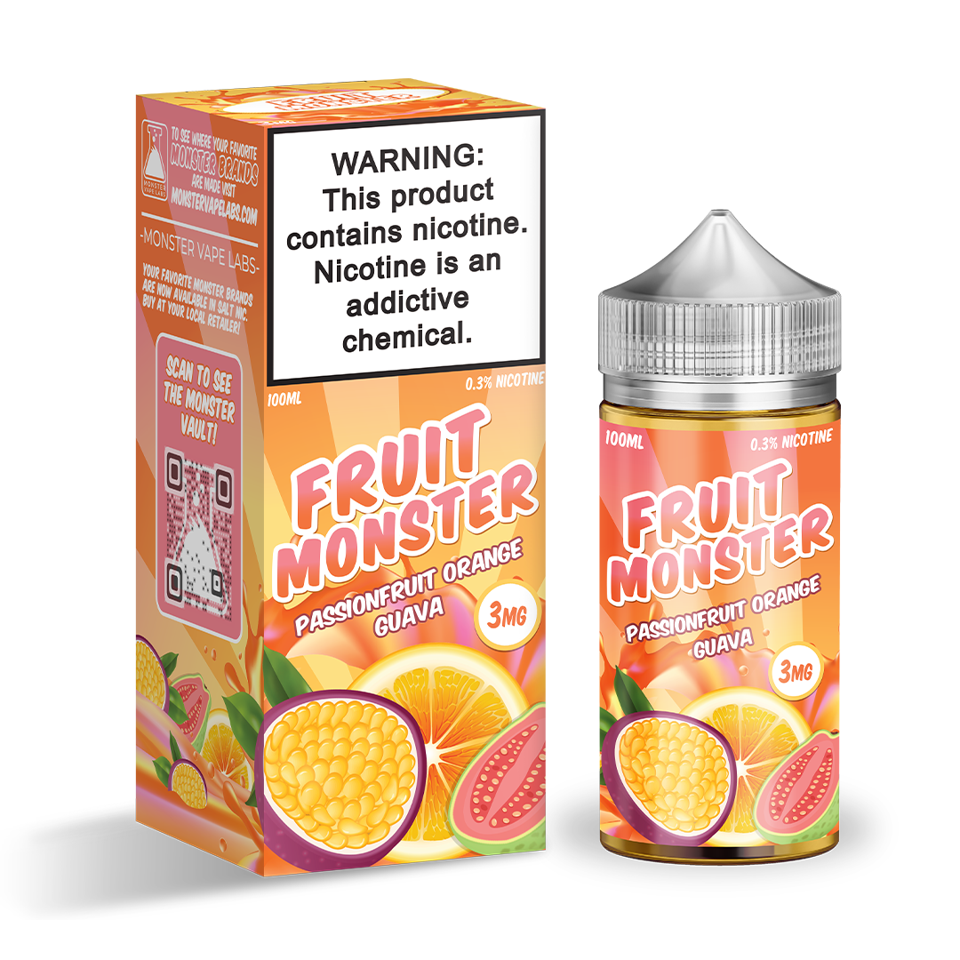 Fruit Monster Passionfruit Orange Guava-ELIQUID-No Limit Distro