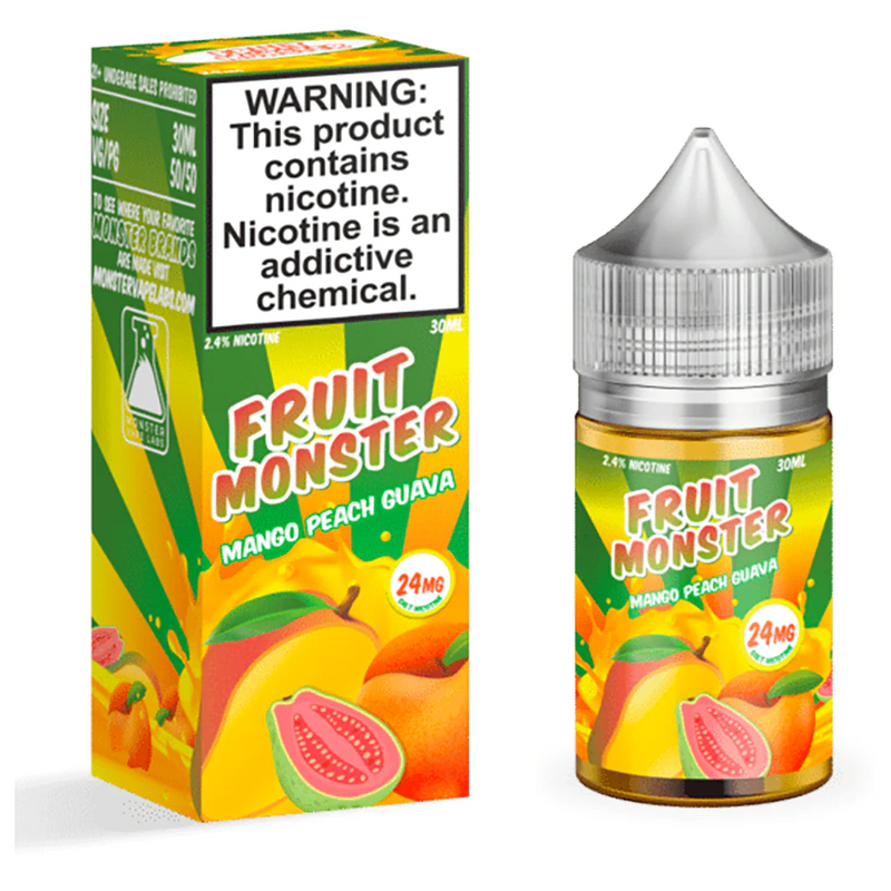 Fruit Monster Salts Mango Peach Guava-NIC SALTS ELIQUID-No Limit Distro