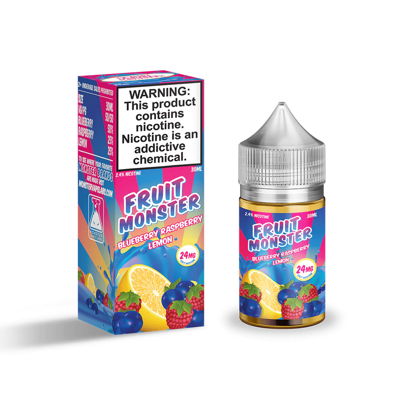 Fruit Monster Blueberry Raspberry Lemon Salt-NIC SALTS ELIQUID-No Limit Distro