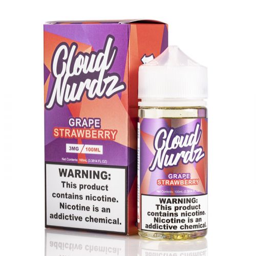 Grape Strawberry by Cloud Nurdz Eliquid-ELIQUID-No Limit Distro