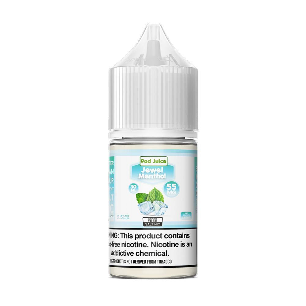 Mint 5mg Jewel Menthol Pod Juice TFN Salt - 30ml Nicotine E-Liquid  Australia Mint 35mg
