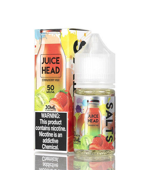 Juice Head Salts Strawberry Kiwi Eliquid-NIC SALTS ELIQUID-No Limit Distro