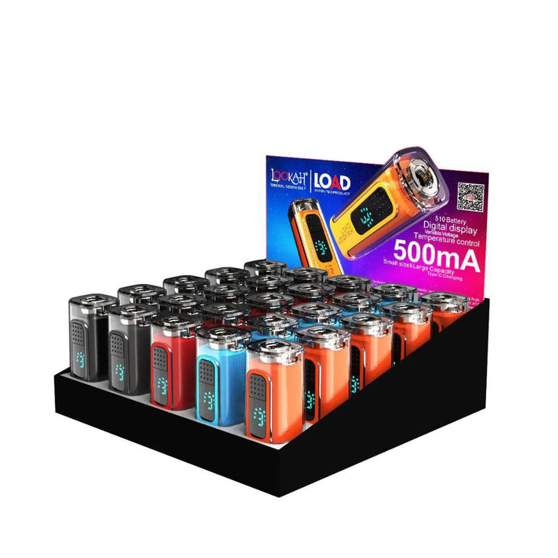 Lookah Load 510 Battery - BULK 25 Pack Display-510 BATTERY-No Limit Distro