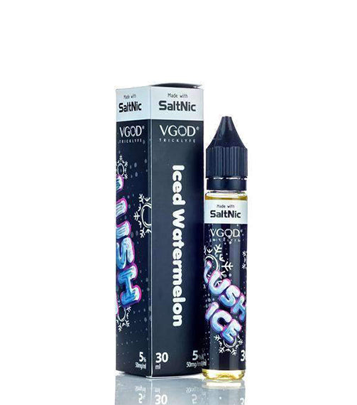 Saltnic VGOD Lush Ice Nicotine Salt Eliquid-NIC SALTS ELIQUID-No Limit Distro