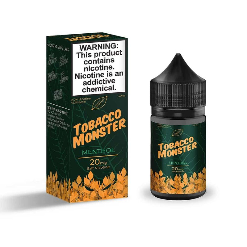 Menthol by Tobacco Monster Salts 30ml-Menthol & Mint Salt Flavor-No Limit Distro