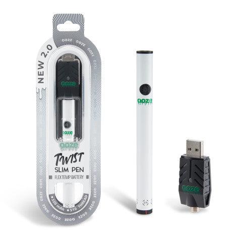 Ooze Twist Slim Pen 2.0 Cart Battery-510 BATTERY-No Limit Distro