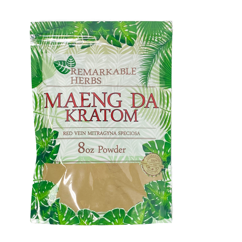 Remarkable Herbs Red Vein Maeng Da Kratom Powder-KRATOM-No Limit Distro