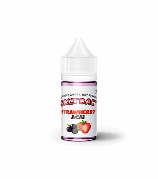 Strawberry Acai by Salt Bae Eliquid-NIC SALTS ELIQUID-No Limit Distro