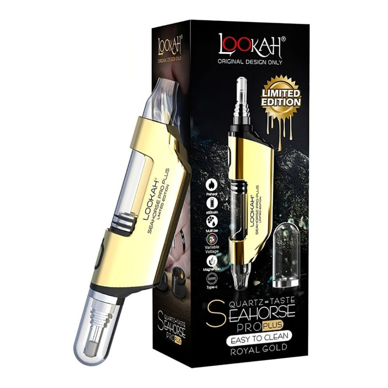 Lookah Seahorse Pro Plus Wax Vaporizer-WAX PENS / DAB PENS-No Limit Distro