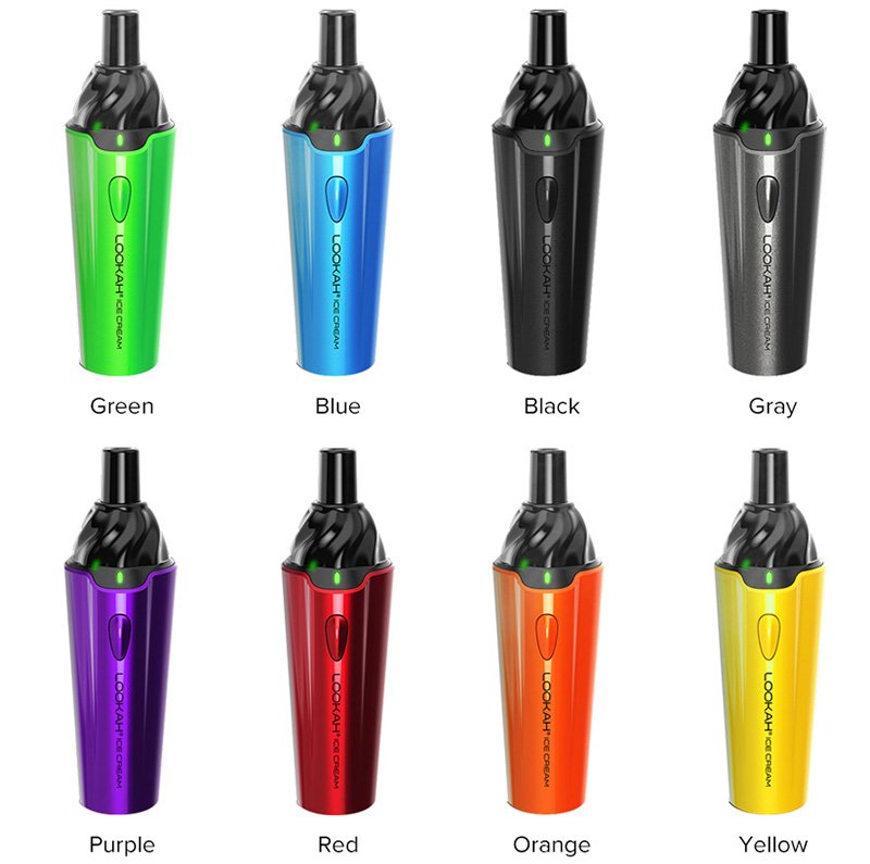 Lookah Ice Cream Dry Herb Vaporizer-DRY HERB VAPES-No Limit Distro