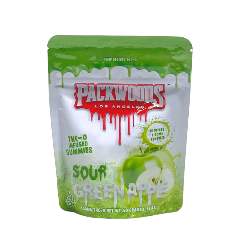 Packwoods THC-O Infused Gummies 500mg-THC O-No Limit Distro