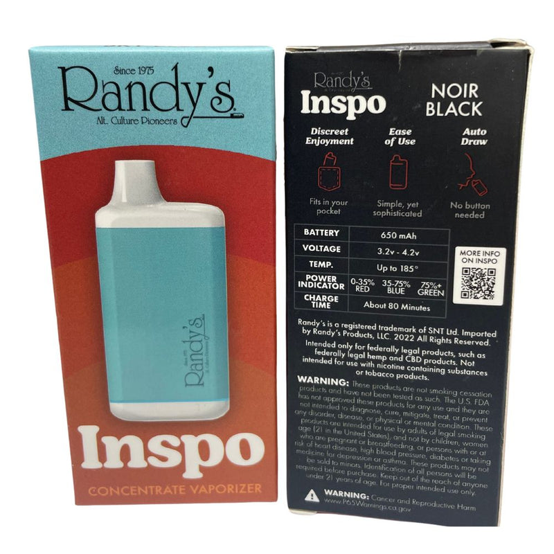Randy's Inspo Vaporizer-510 BATTERY-No Limit Distro