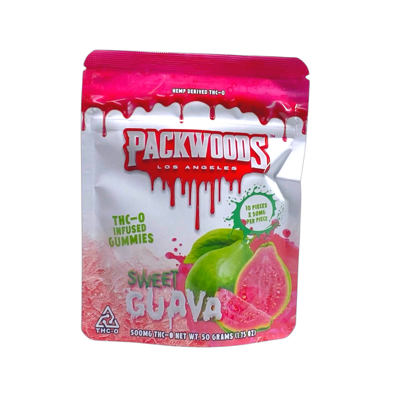 Packwoods THC-O Infused Gummies 500mg-THC O-No Limit Distro