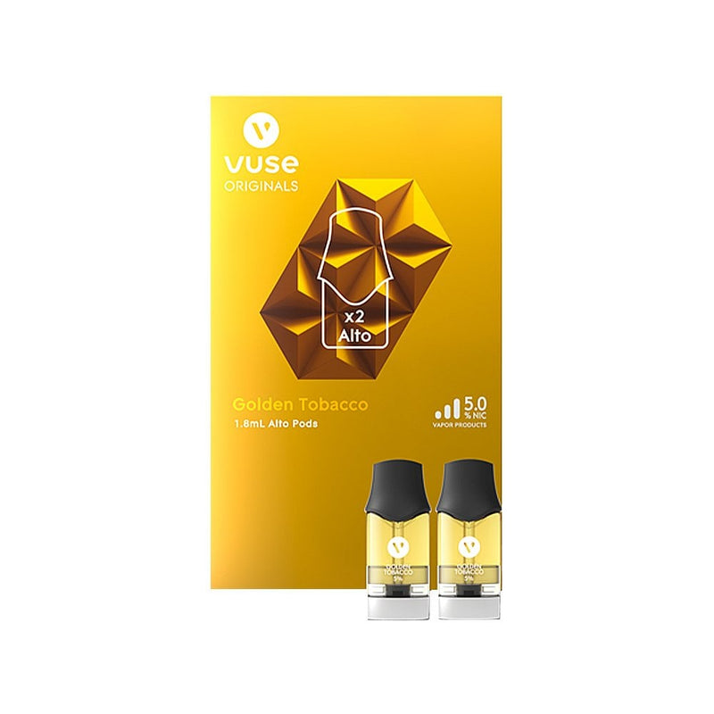Vuse Alto Pods 5% 4 Pack - Golden Tobacco-ELIQUID PODS-No Limit Distro