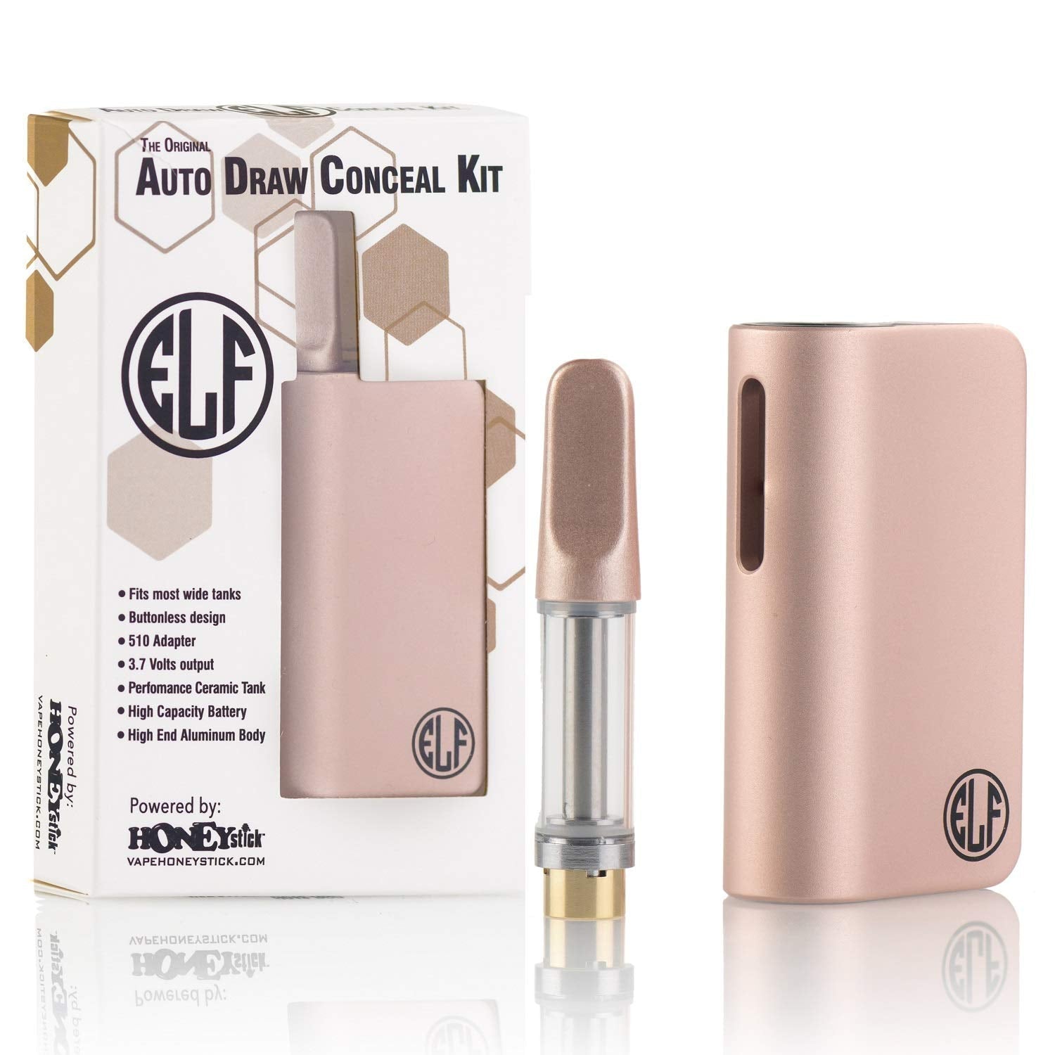 Elf by Honeystick Auto Draw Conceal Kit-510 BATTERY-No Limit Distro