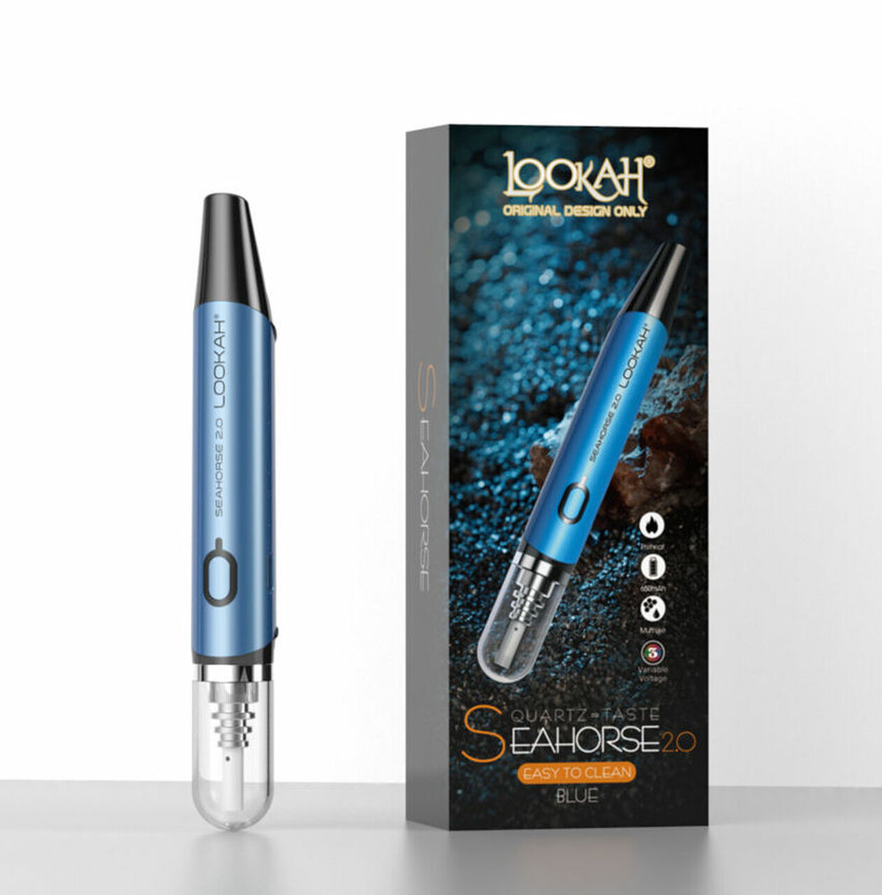 Lookah Seahorse 2.0 Nectar Collector Dab Pen-WAX PENS / DAB PENS-No Limit Distro