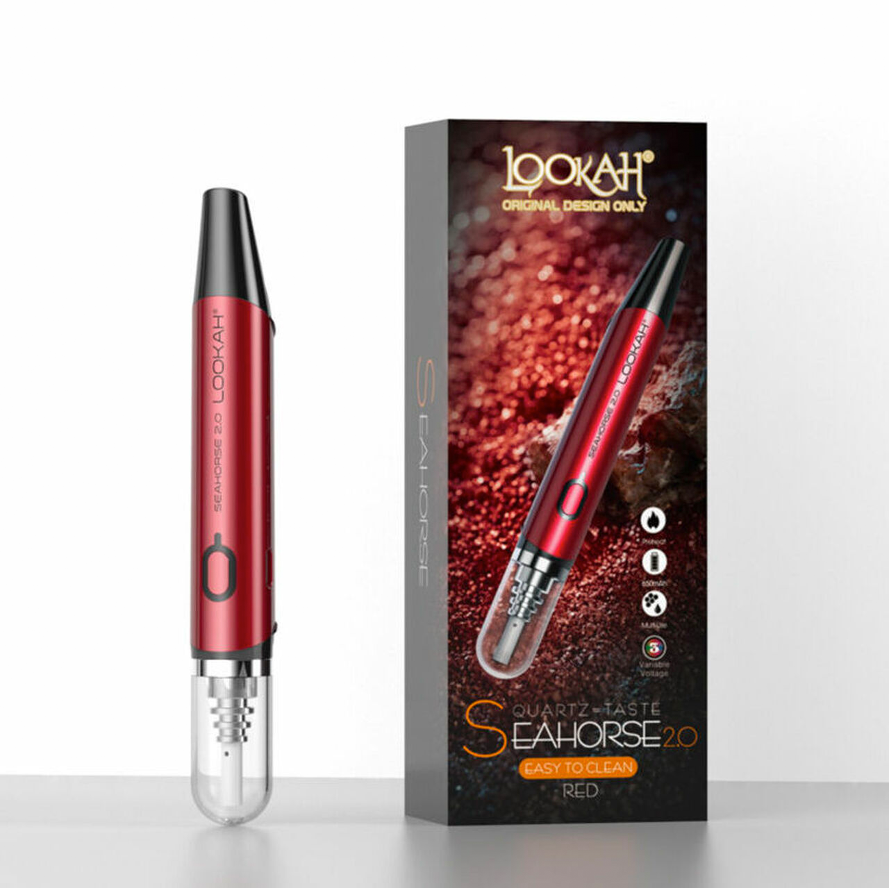 Lookah Seahorse 2.0 Nectar Collector Dab Pen-WAX PENS / DAB PENS-No Limit Distro