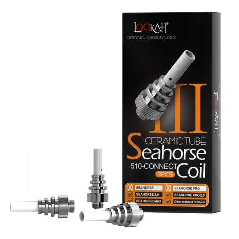 Lookah Seahorse Coil III - Ceramic Tube-COILS-No Limit Distro